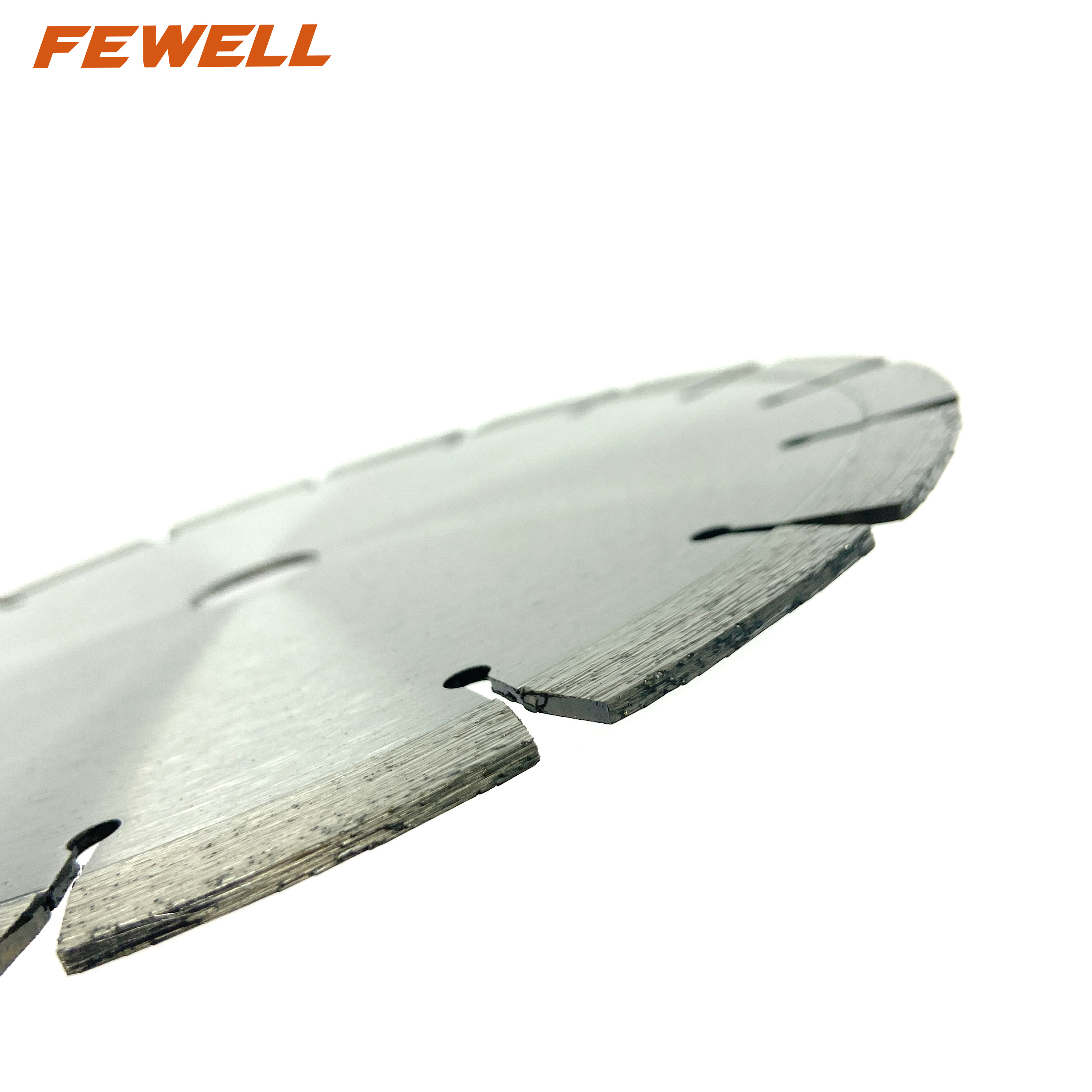Lazer kaynaklı 9 inç 230*2.6*12*22.23mm elmas beton testere bıçağı beton duvar kesmek için