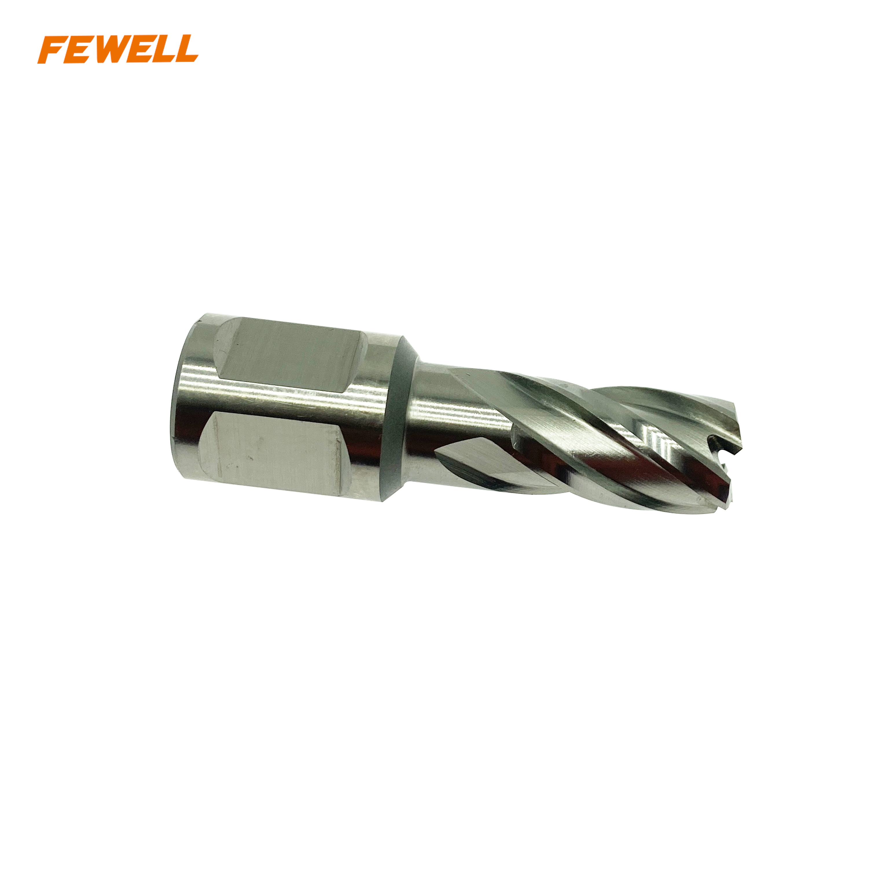 Delik kesici Weldon Shank 14mm HSS Halka Şeklinde Kesici Metal Kesme için Manyetik broş çekirdek matkap ucu