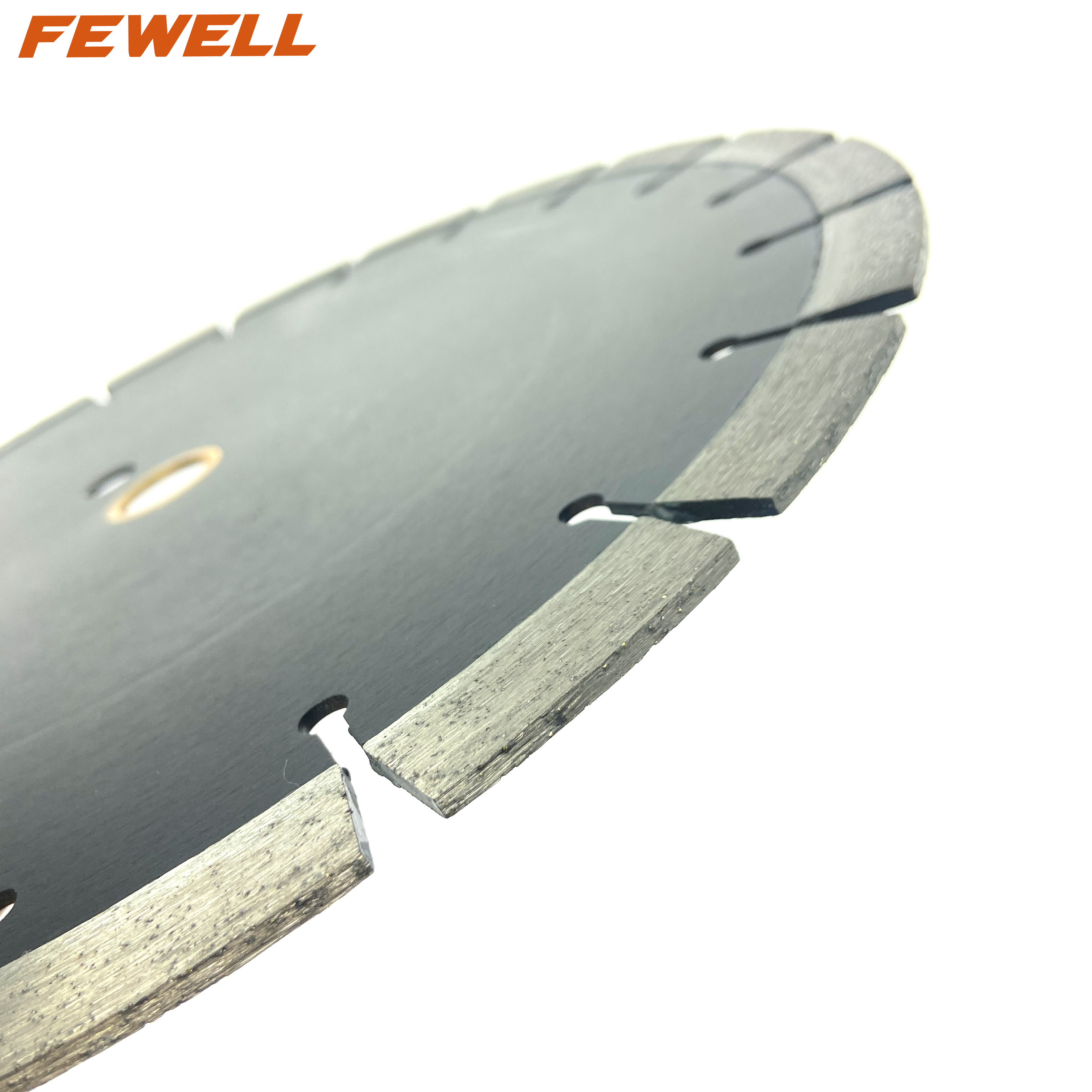 Lazer kaynaklı 12 inç 300*3.2*15*25.4 elmas kesici betonarme duvar kesmek için testere bıçağı