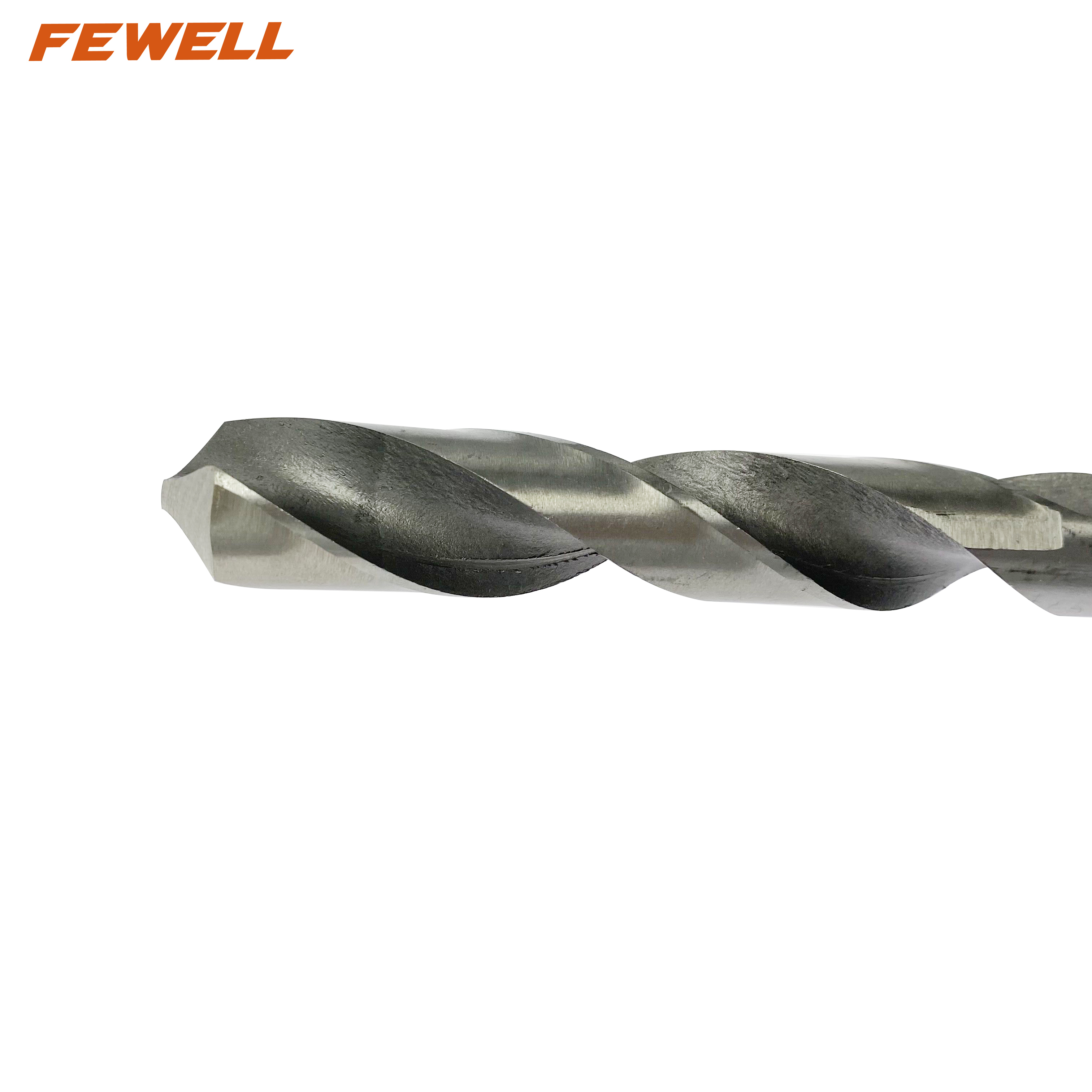 Metal delme için yüksek kaliteli 4241 HSS azaltılmış şaftlı büküm matkap ucu 22 mm