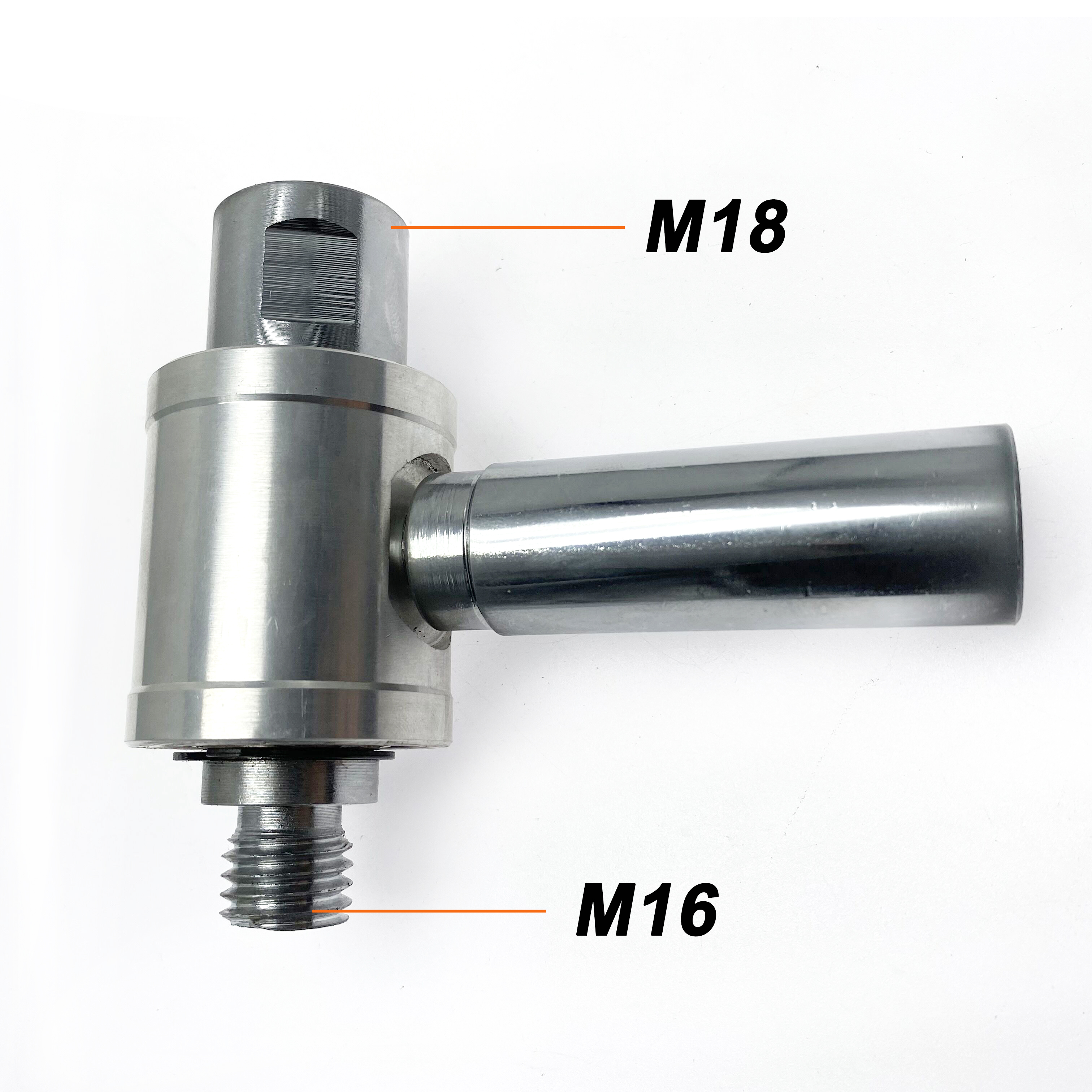 Elmas Çekirdekli Matkap Ucu dişli M16-M18 Bağlantı Değiştirme Adaptörü susuz