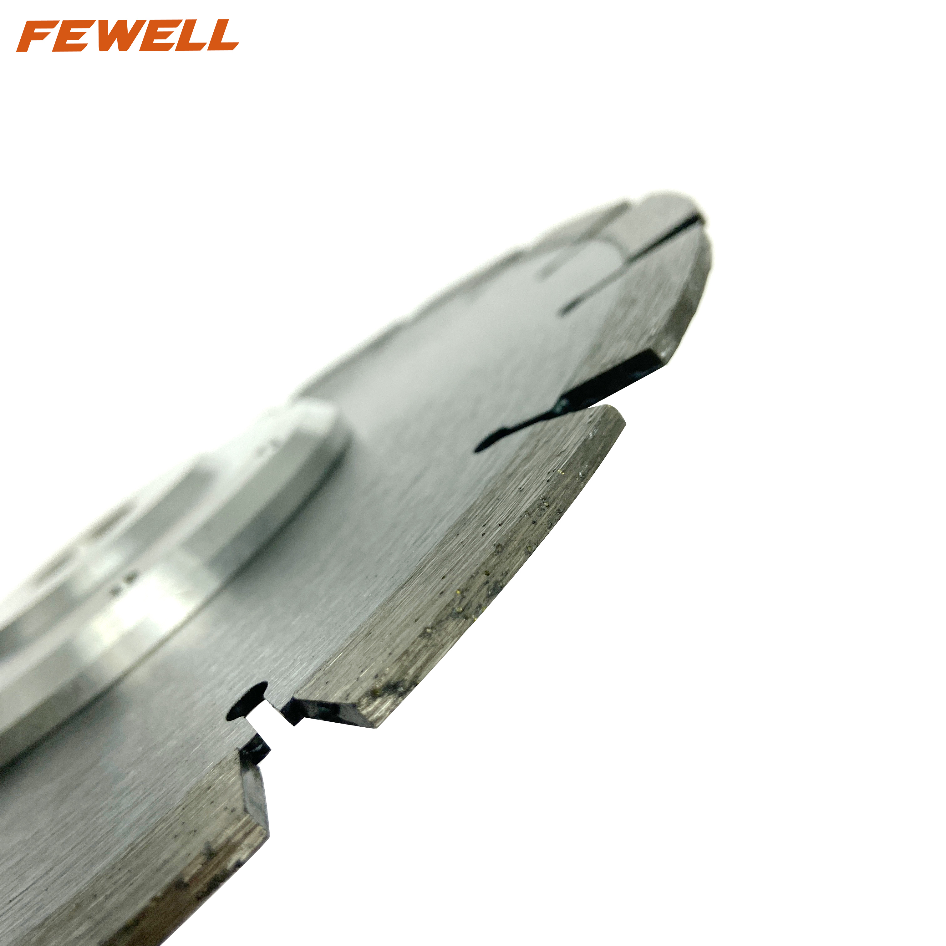Lazer kaynaklı 9 inç 230*3.2*12*22.23mm flanş elmas kesici beton tuğla duvar kesmek için testere bıçağı